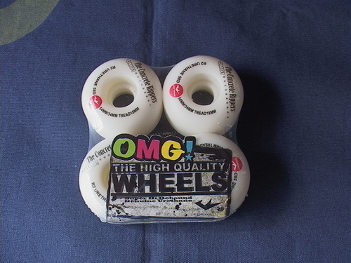 OMG Wheels THE CONCRETE RIPPERS White 54mm[14-11-10-1204]