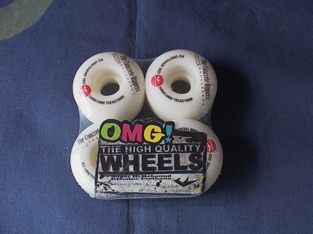 OMG Wheels THE CONCRETE RIPPERS White 54mm [14-11-10-1204]